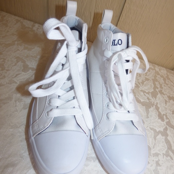 Polo Ralph Lauren Clarke Canvas Sneakers, 8,D - Picture 3 of 8